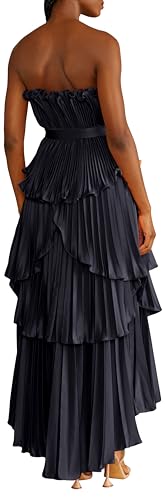 AMUR Women's Janey Tiered Shell Midi Dress