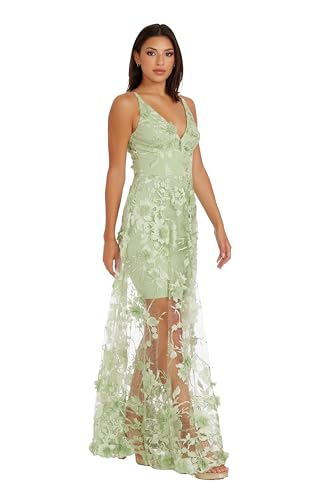 Dress the Population Women's Floral Gown