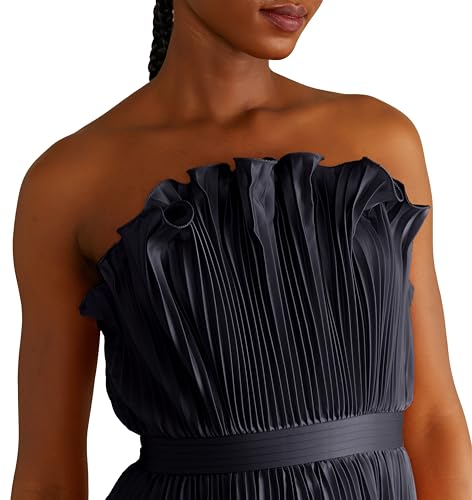 AMUR Women's Janey Tiered Shell Midi Dress
