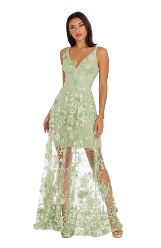 Dress the Population Women's Floral Gown