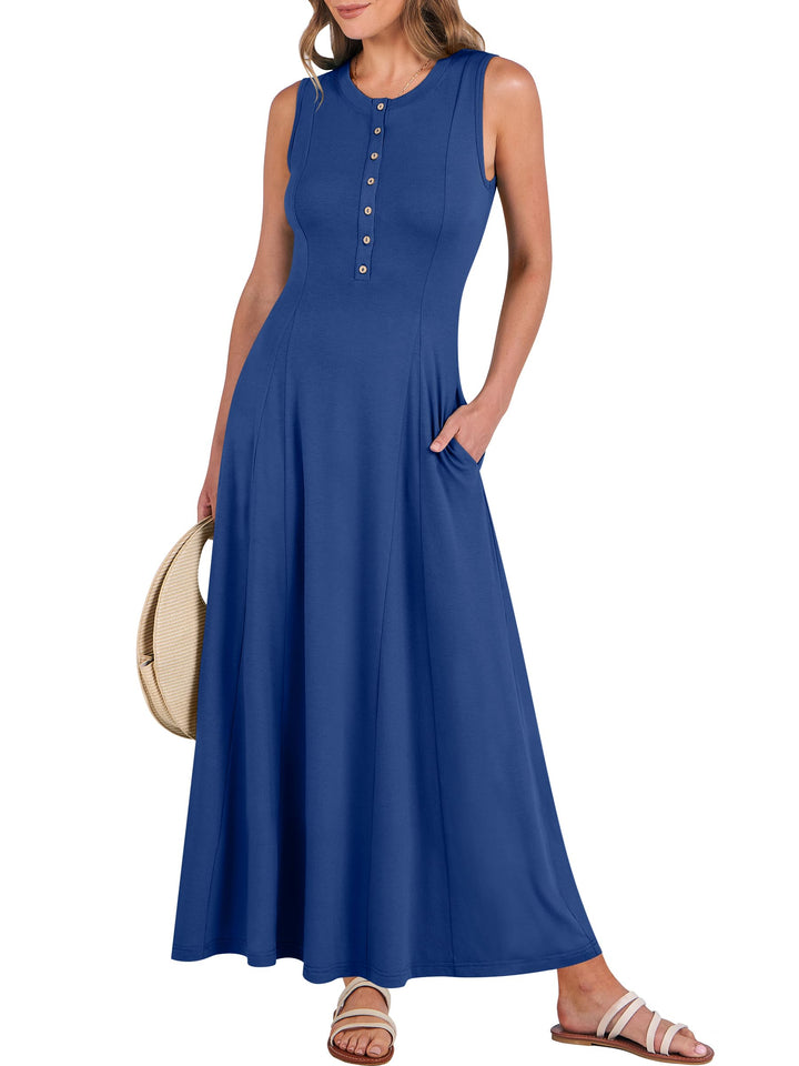 ANRABESS Women’s Summer Maxi Sundress