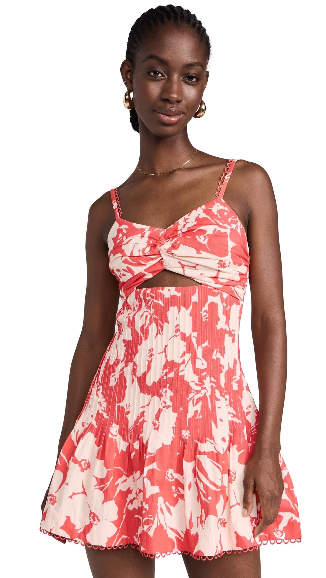 AMUR Women's Janey Tiered Shell Midi Dress