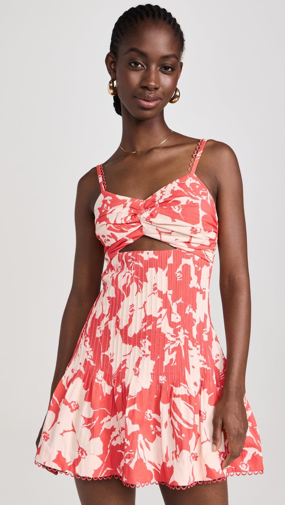 AMUR Women's Janey Tiered Shell Midi Dress