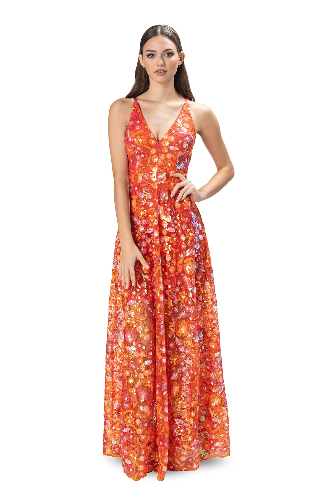 Ariyah Fit & Flare Maxi Dress