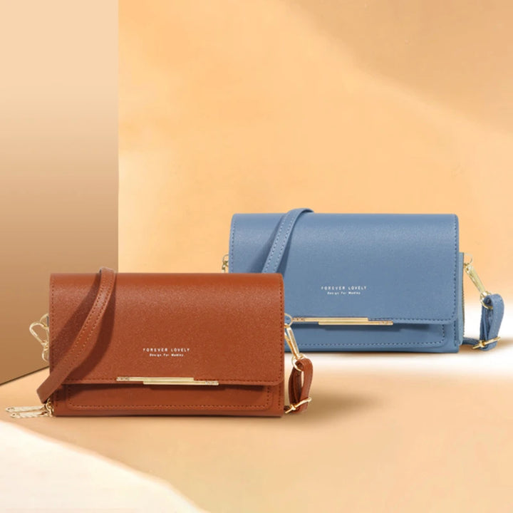 Korean Women's Multi-Card Wallet Shoulder Bag