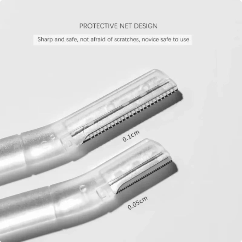 2-in-1 USB Eyebrow Trimmer for Men & Women