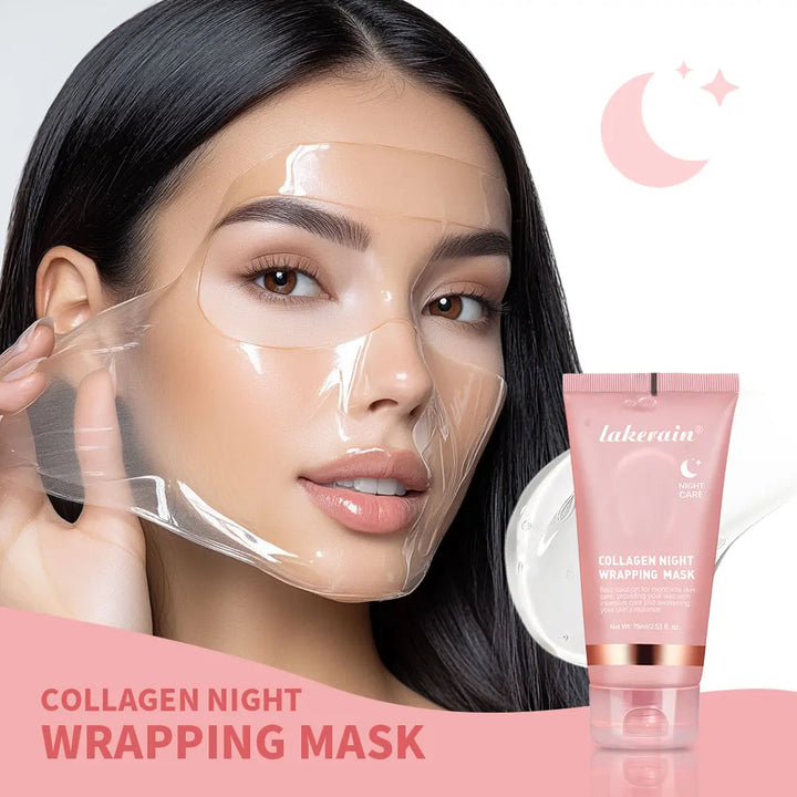 Korean Collagen Peel-Off Night Mask – Anti-Wrinkle & Lifting Skin Care
