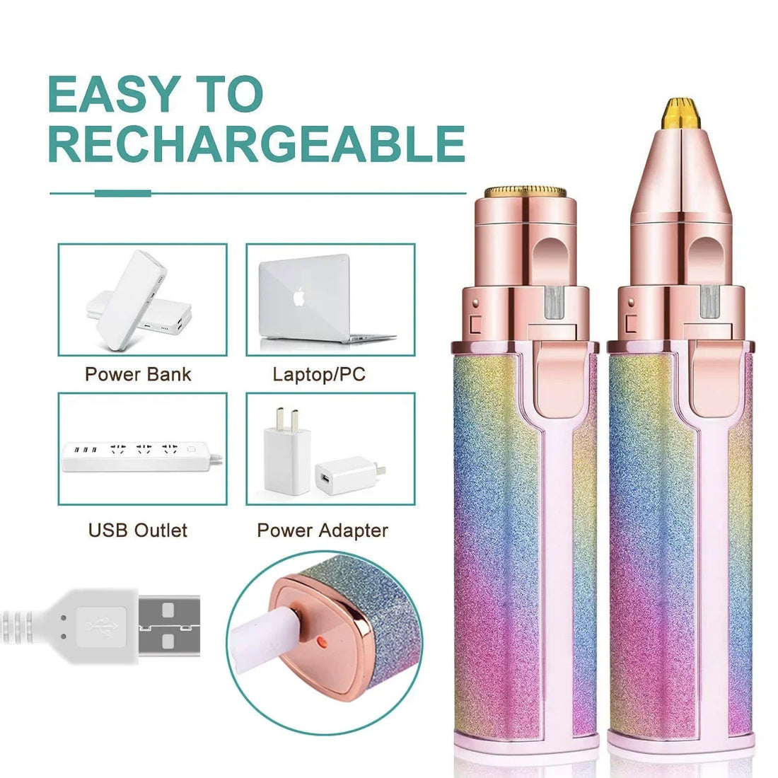 Women's Electric Eyebrow Trimmer & Razor