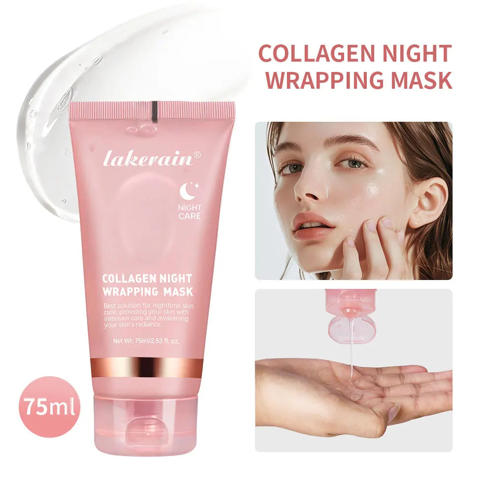 Korean Collagen Peel-Off Night Mask – Anti-Wrinkle & Lifting Skin Care