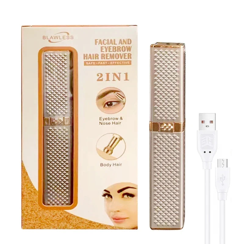 2-in-1 Women's Electric Epilator & Trimmer