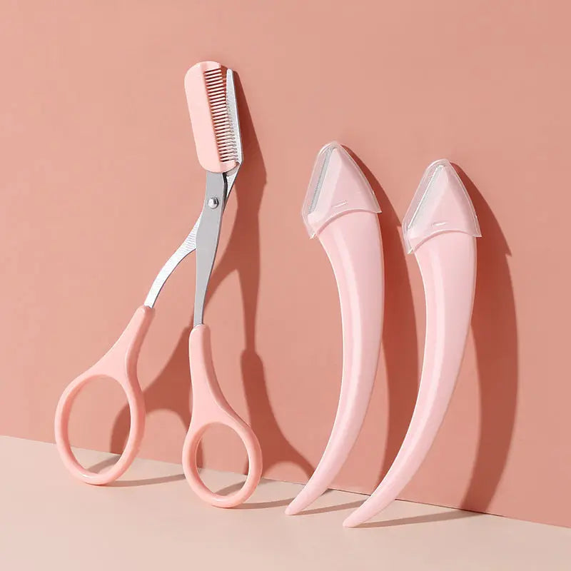 Professional Eyebrow Trimming Knife & Razor