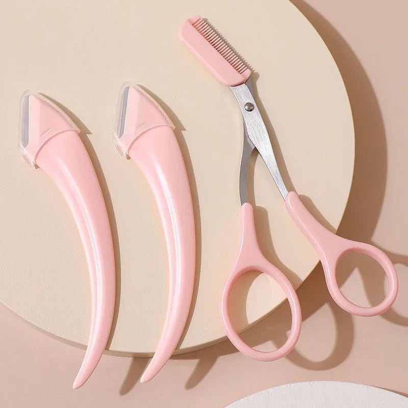 Professional Eyebrow Trimming Knife & Razor