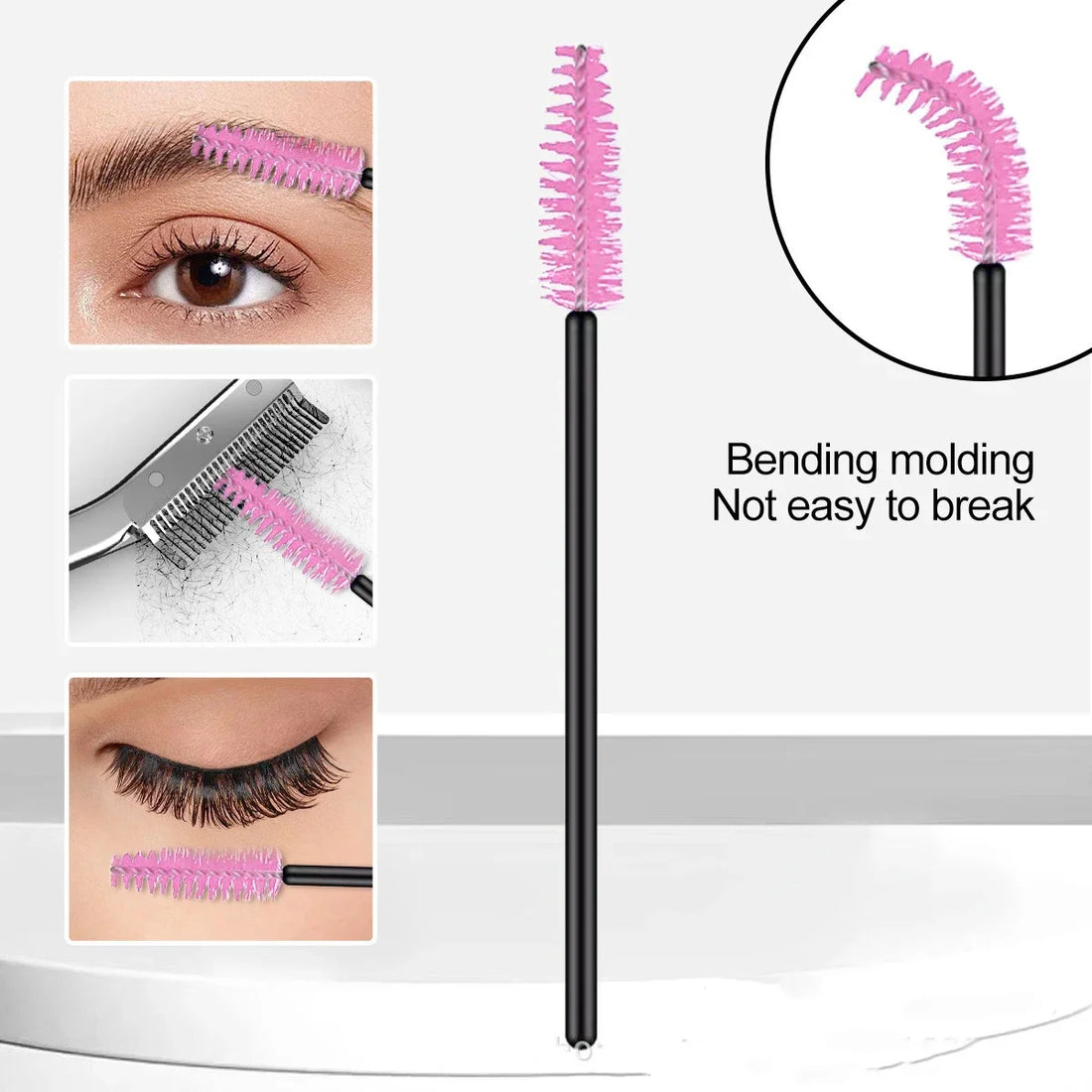 Eyebrow Scissors with Comb – Stainless Steel Trimming Tool