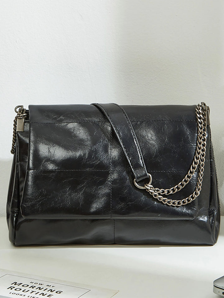 2024 Women's Chain Tote Bag - Large Capacity, Fashionable Shoulder Bag