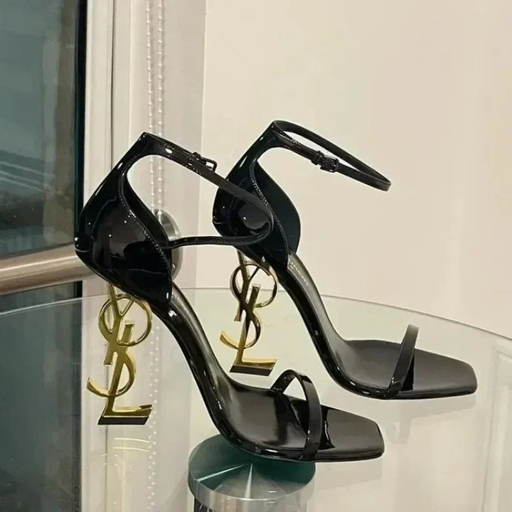 YUYIN Sexy Black Suede High Heels Pumps