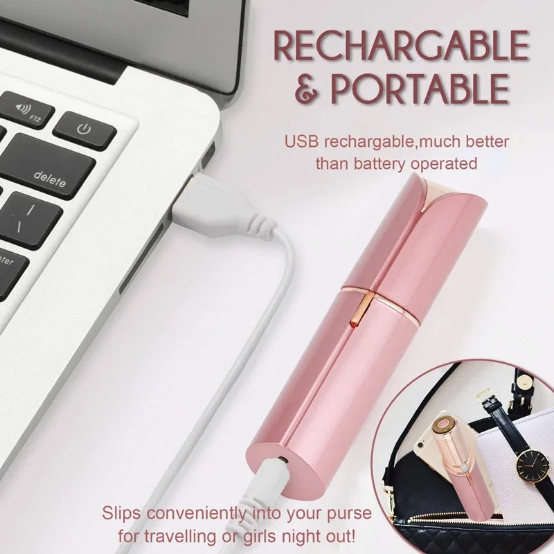 2024 Mini USB Electric Epilator & Eyebrow Trimmer